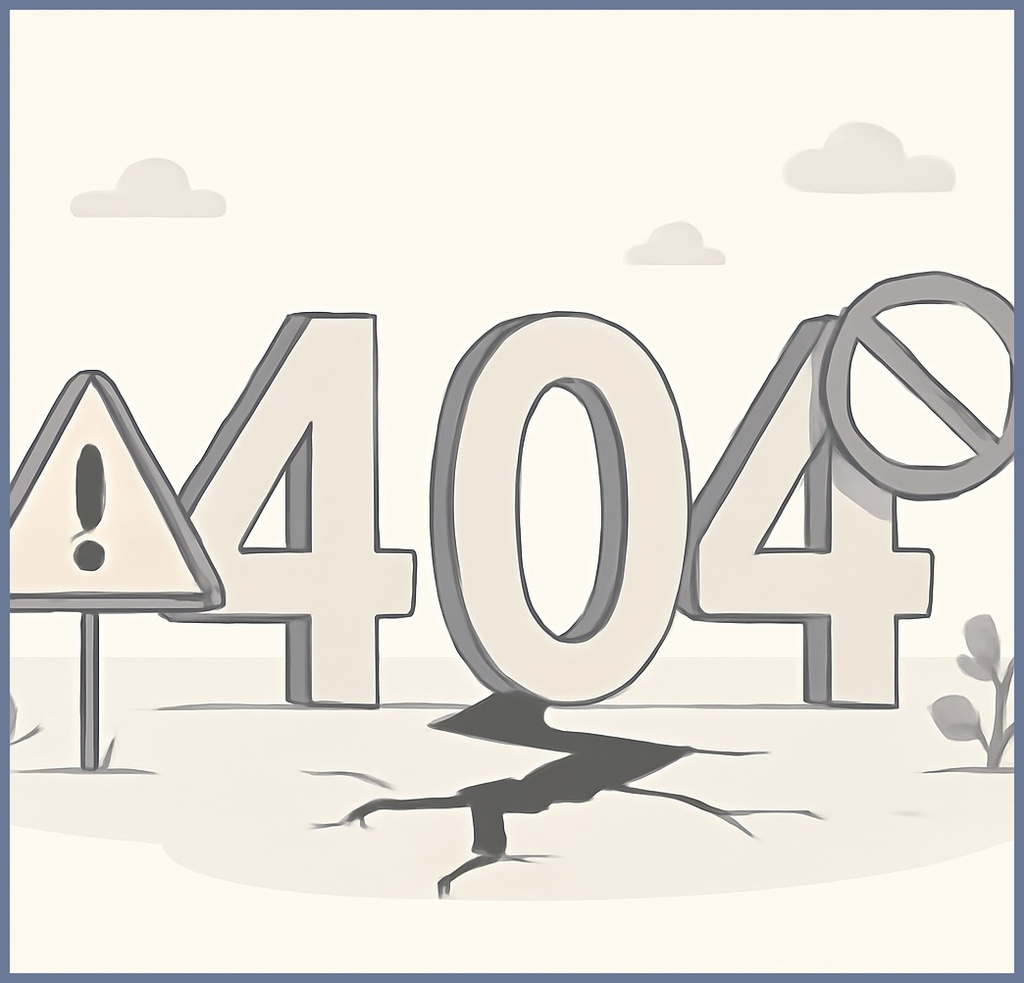 404 에러 페이지, 왜 갑자기 뜨는지 그리고 어떻게 대처해야 하는지 관련 이미지 1